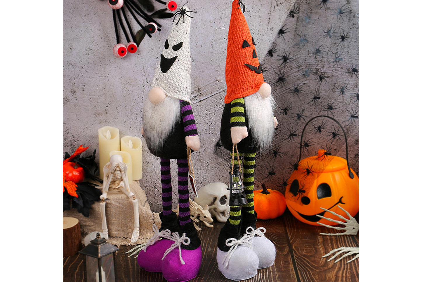 Halloween Expandable Doll | White Beard Faceless Doll
