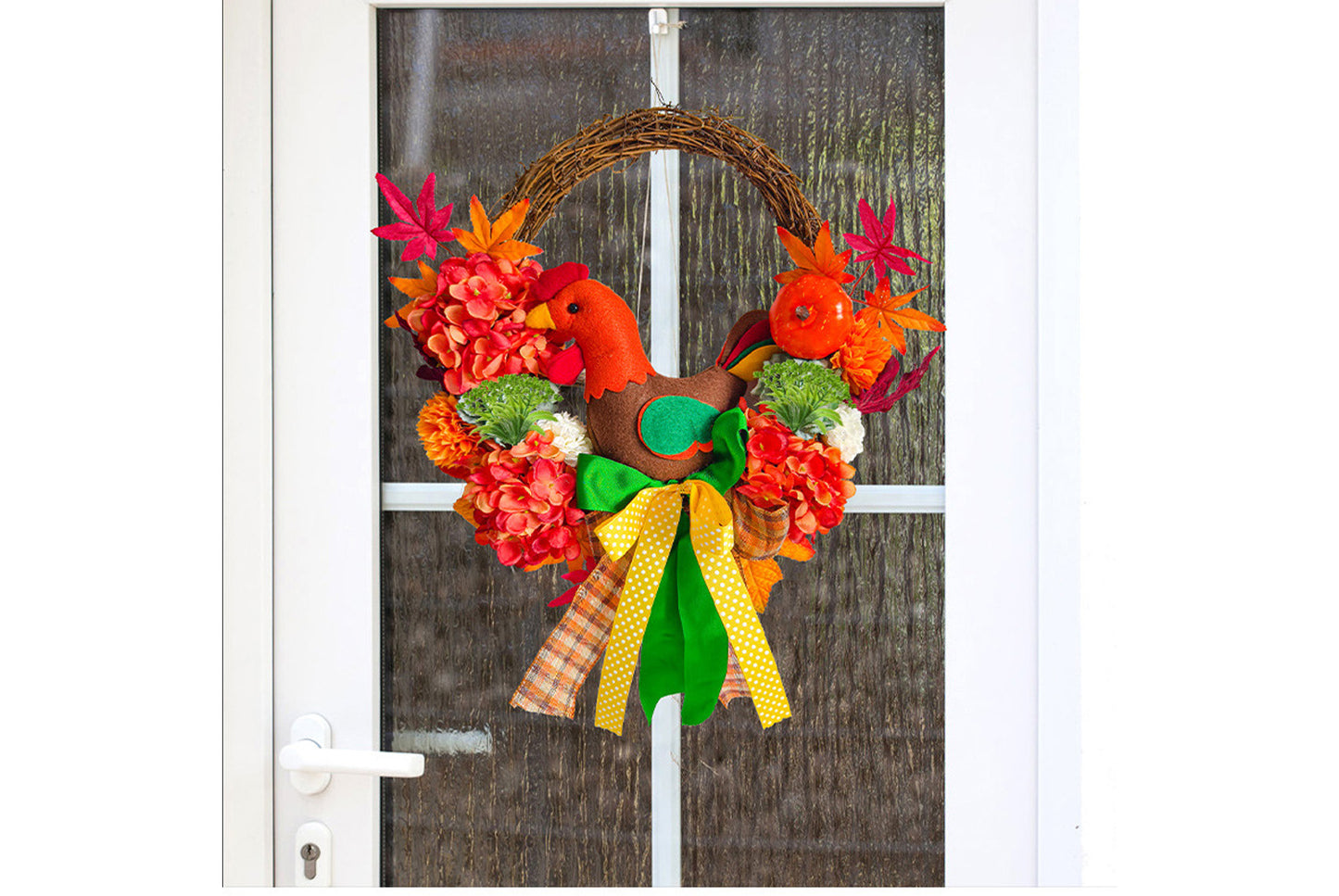 Chicken Figure Wreath