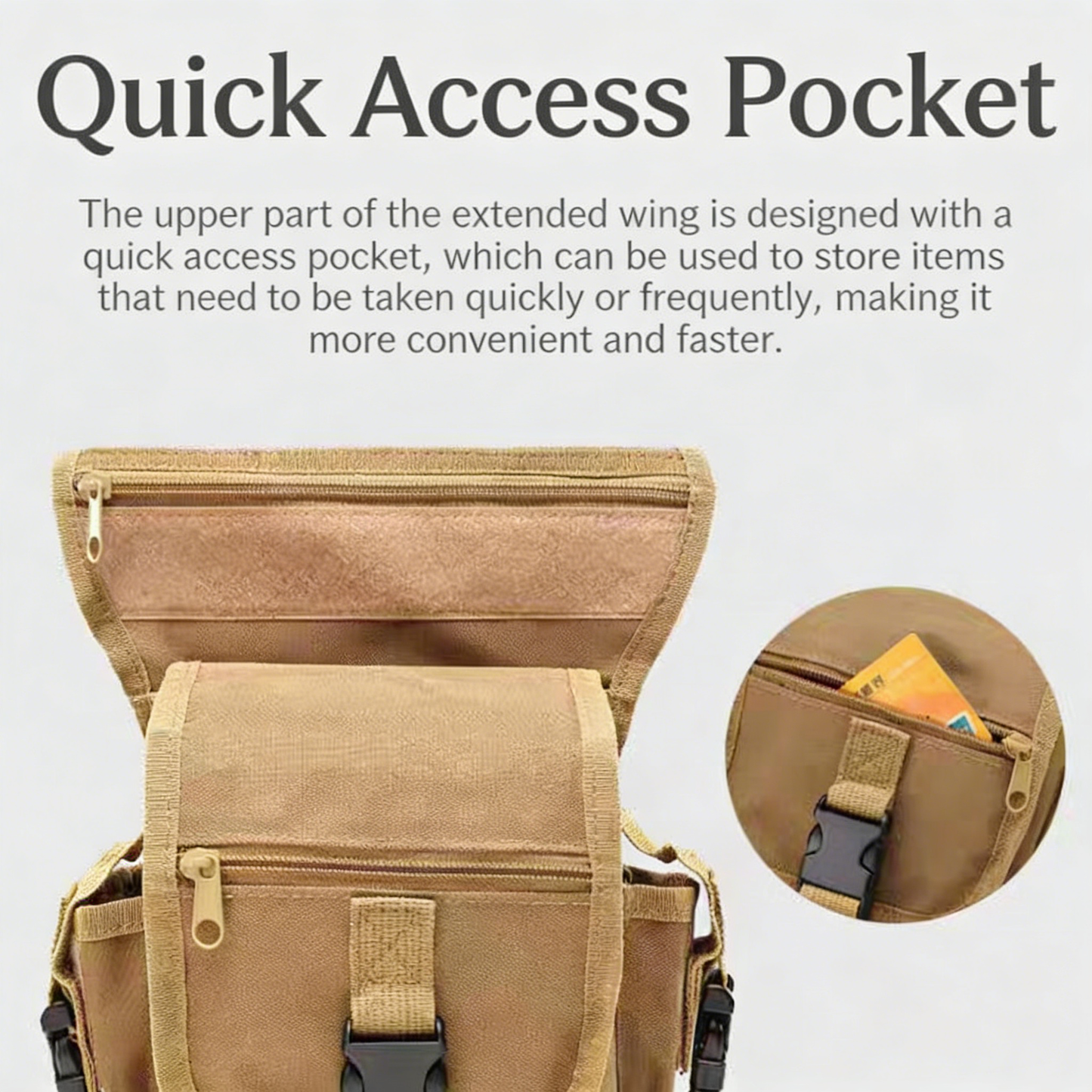 Multi-functional Leg Pouch