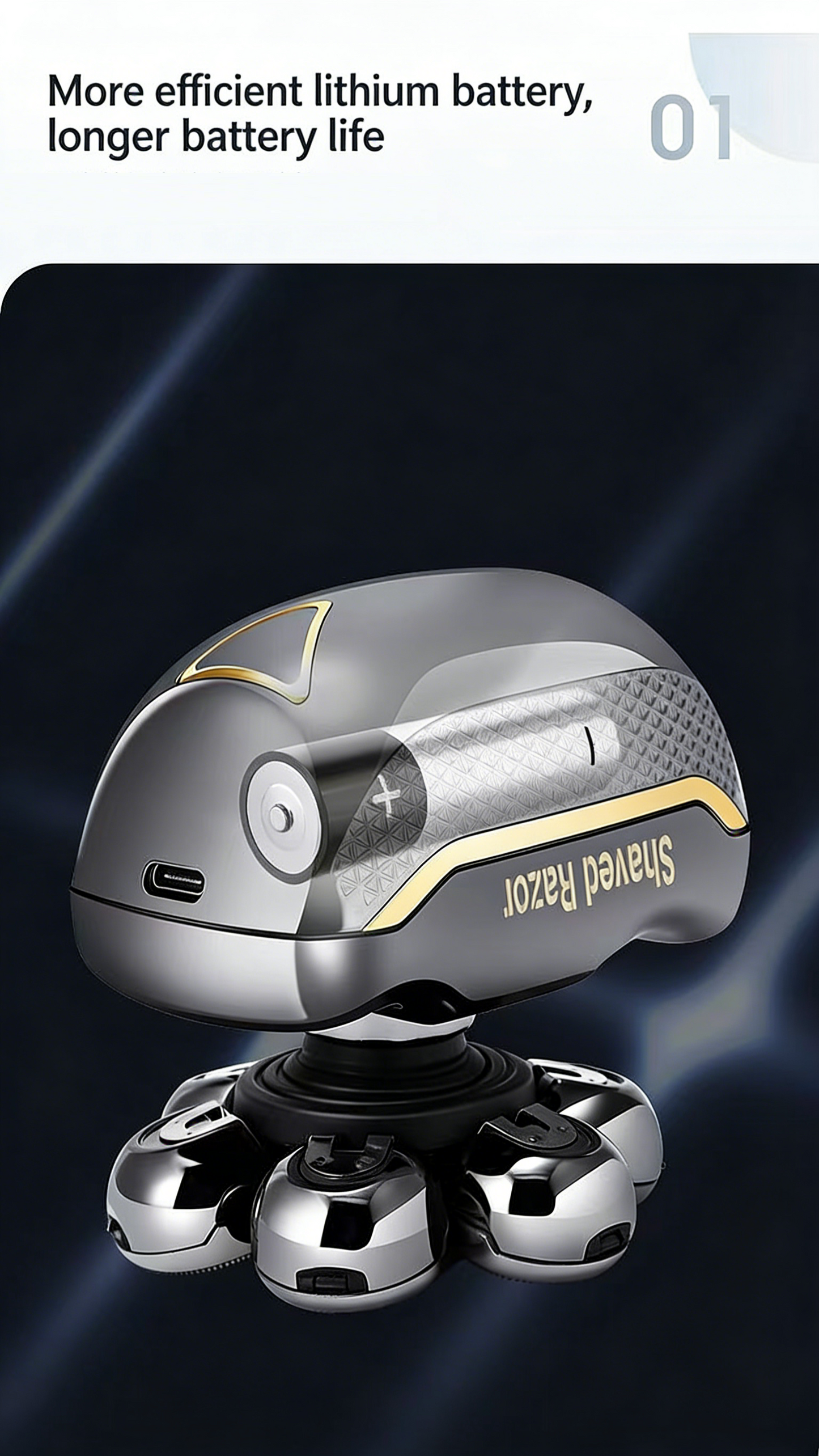 **RQ7900 Fully Washable Shaver**