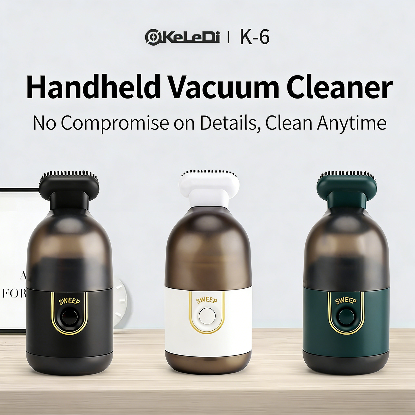 Portable Cordless Desktop Vacuum Cleaner