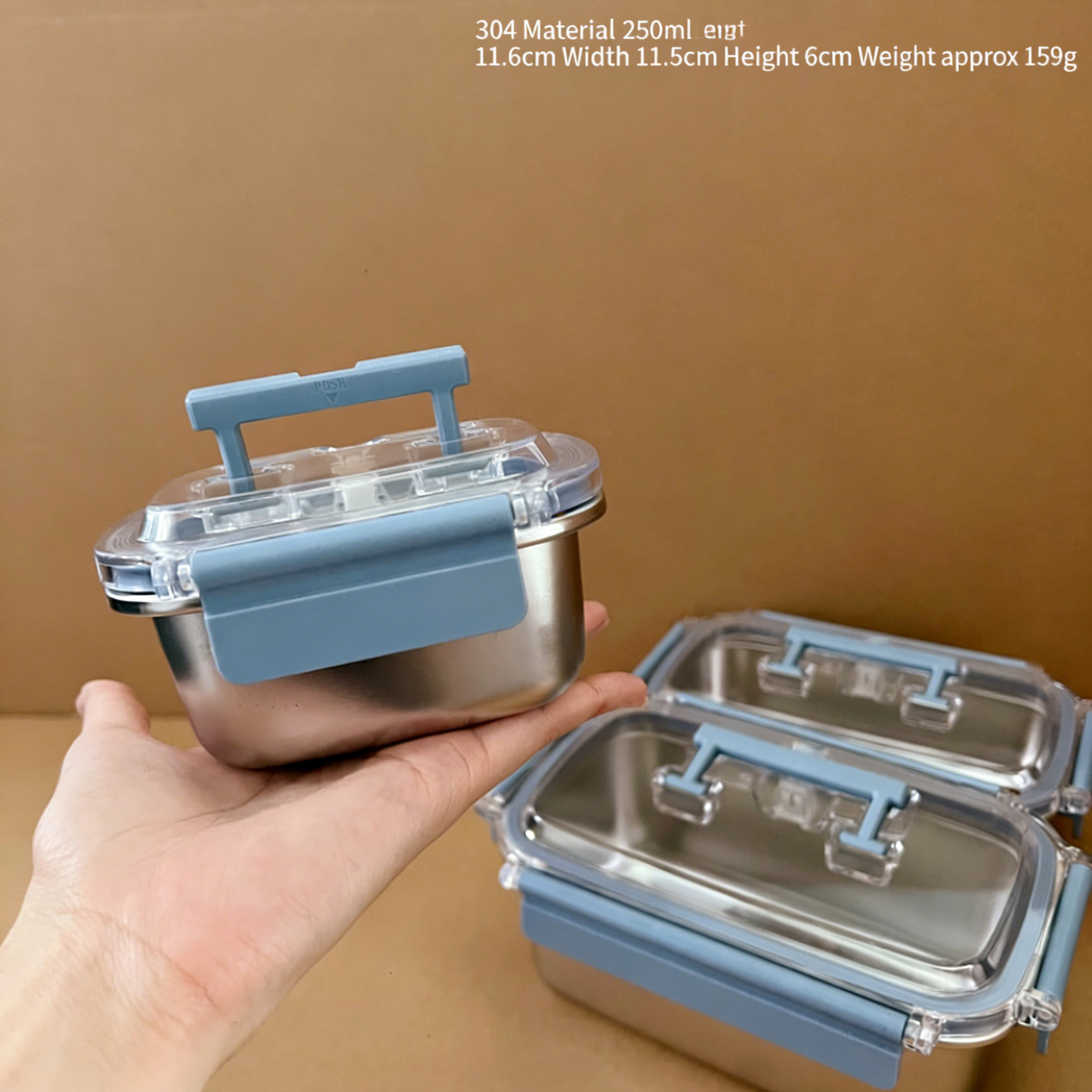 304 Stainless Steel Food Storage Container