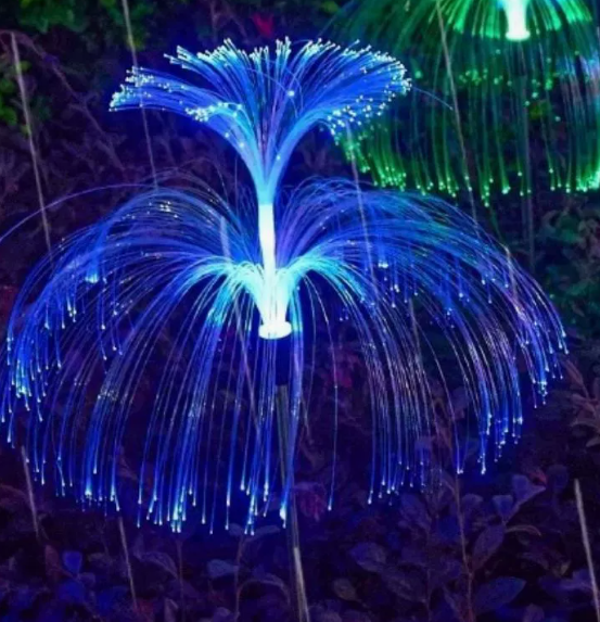 Solar Double Layer Jellyfish Light