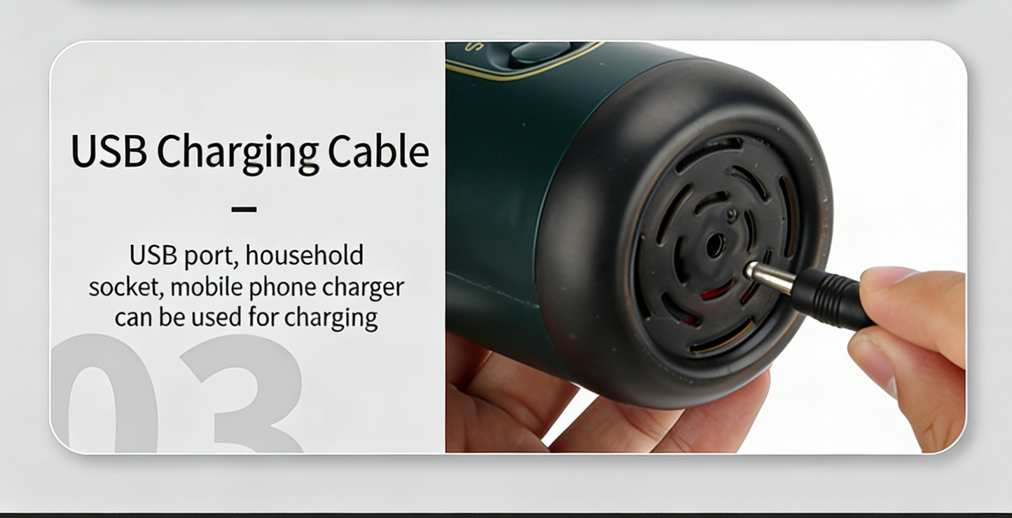 Portable Cordless Desktop Vacuum Cleaner