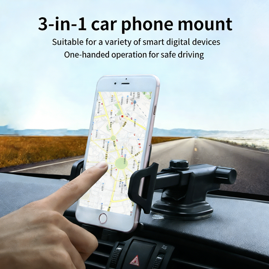 **Suction Cup Car Phone Holder**