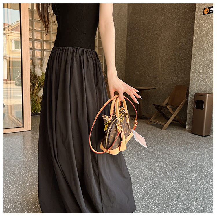 Monogram Letter Shell Bag