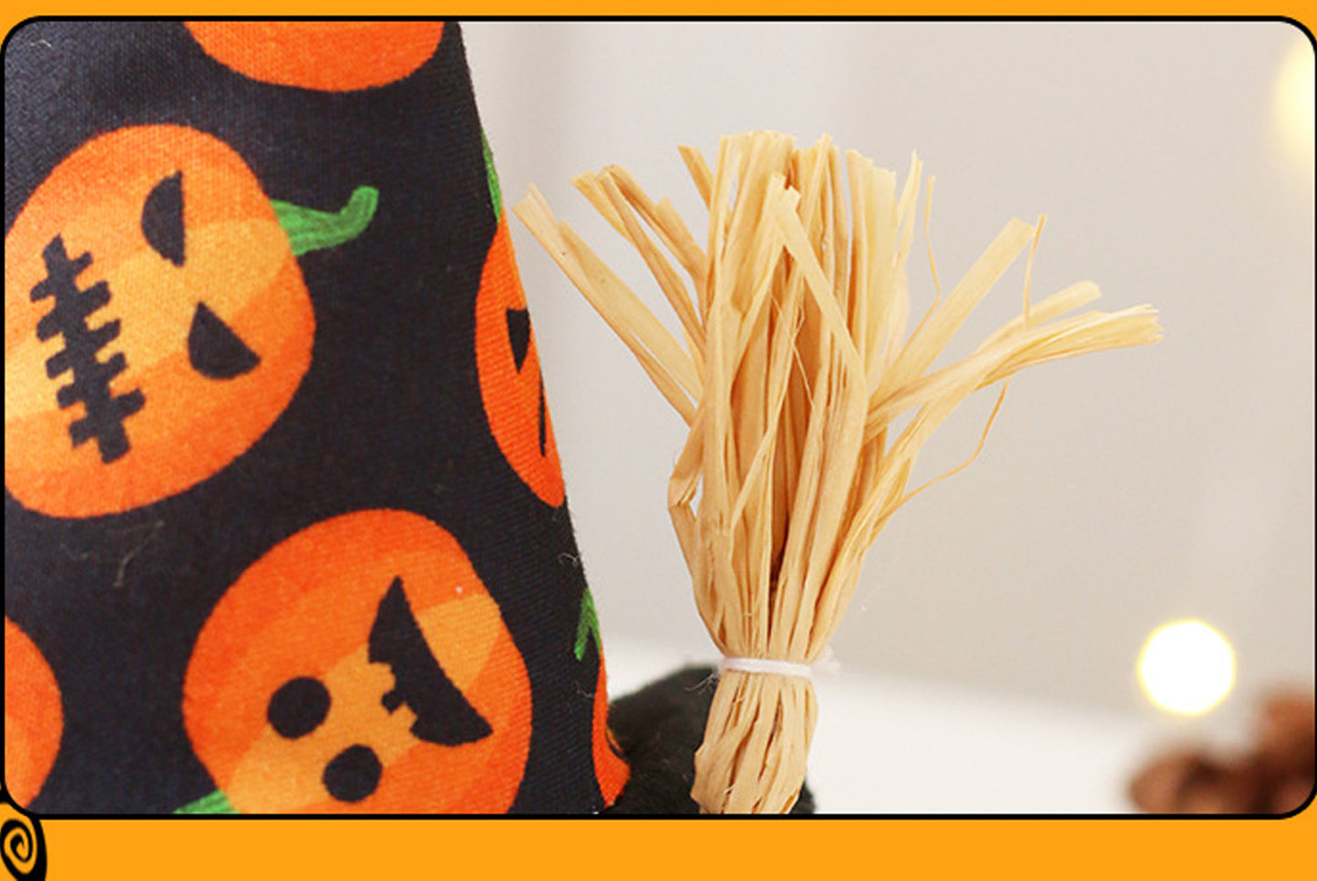 **Halloween Faceless Old Man Witch Doll**