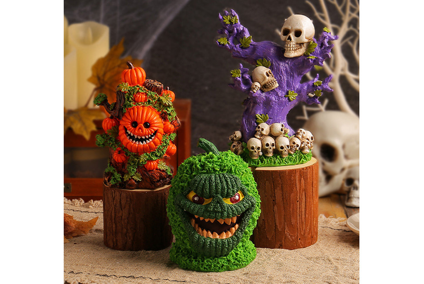 Halloween Horror Tree Spirit Ornament | 3 Styles Available