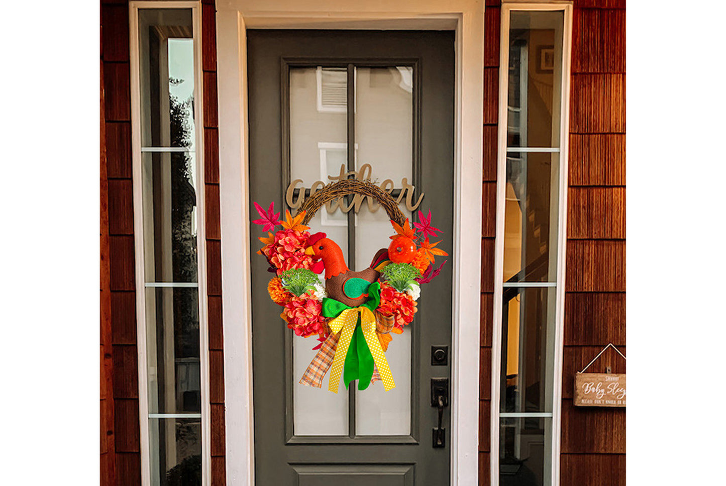 Chicken Figure Wreath