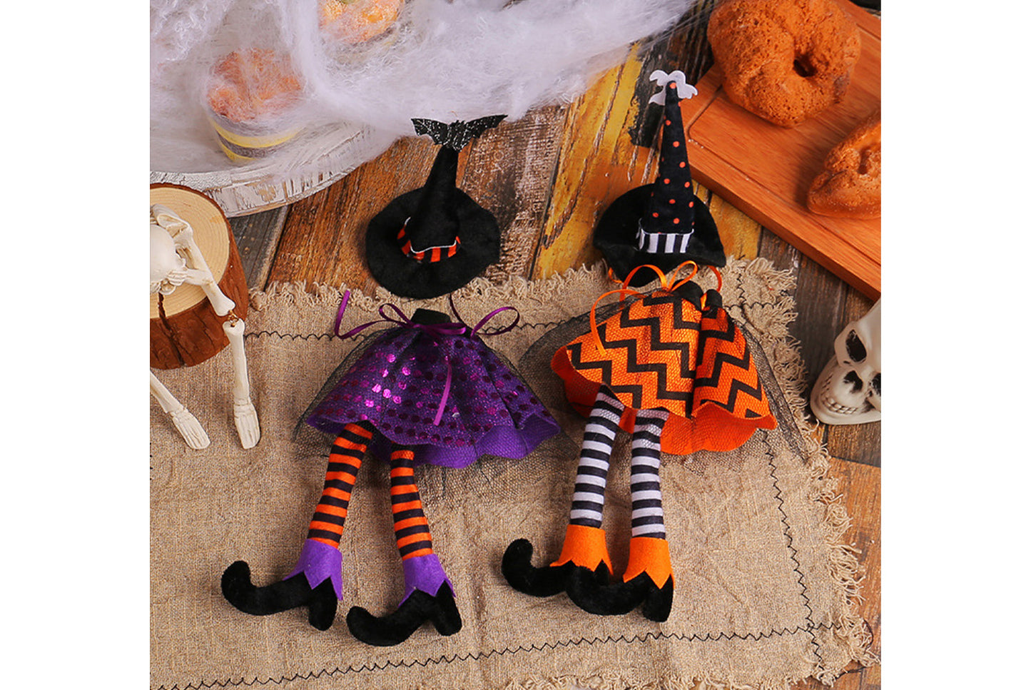 Halloween Witch Hat Wine Bottle Holder