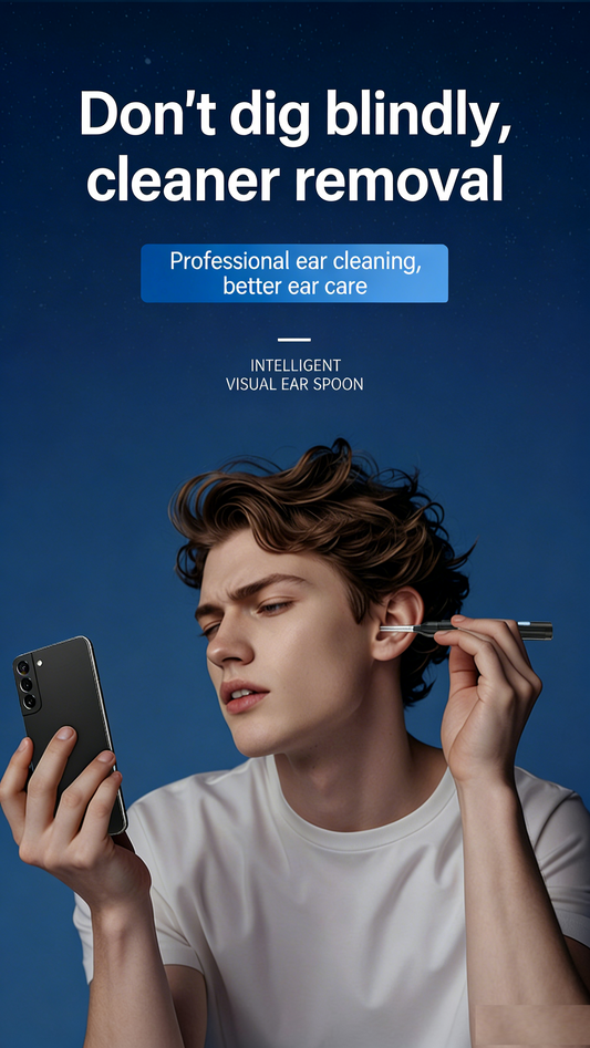 8-Piece Smart Visual Ear Cleaning Tool Set