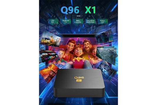 **Q96X1 4K Smart Internet Set-Top Box 8GB+128GB UK Edition**(UK plug)