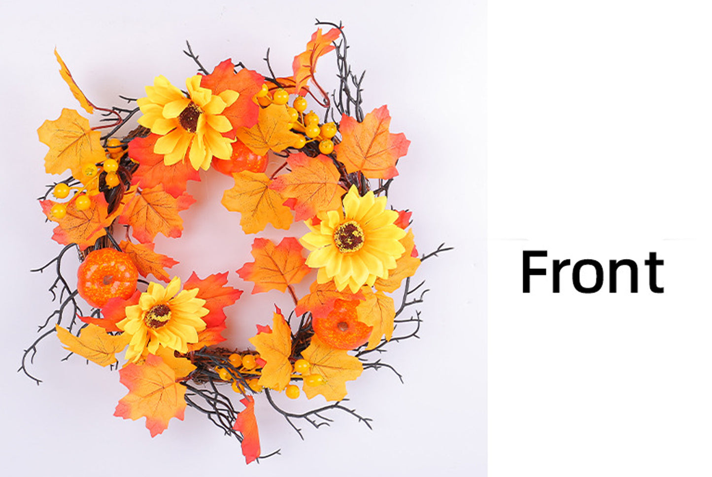 Berry Door Hanger (Pine Cone Pumpkin Style)