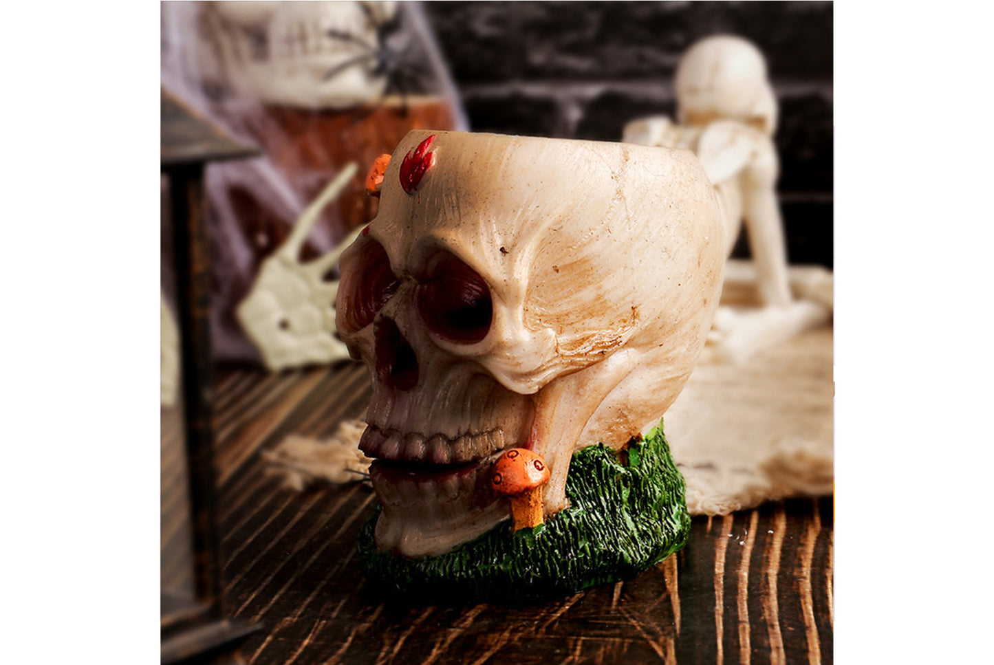 Halloween Skull Ornament Set | 4 Styles Available