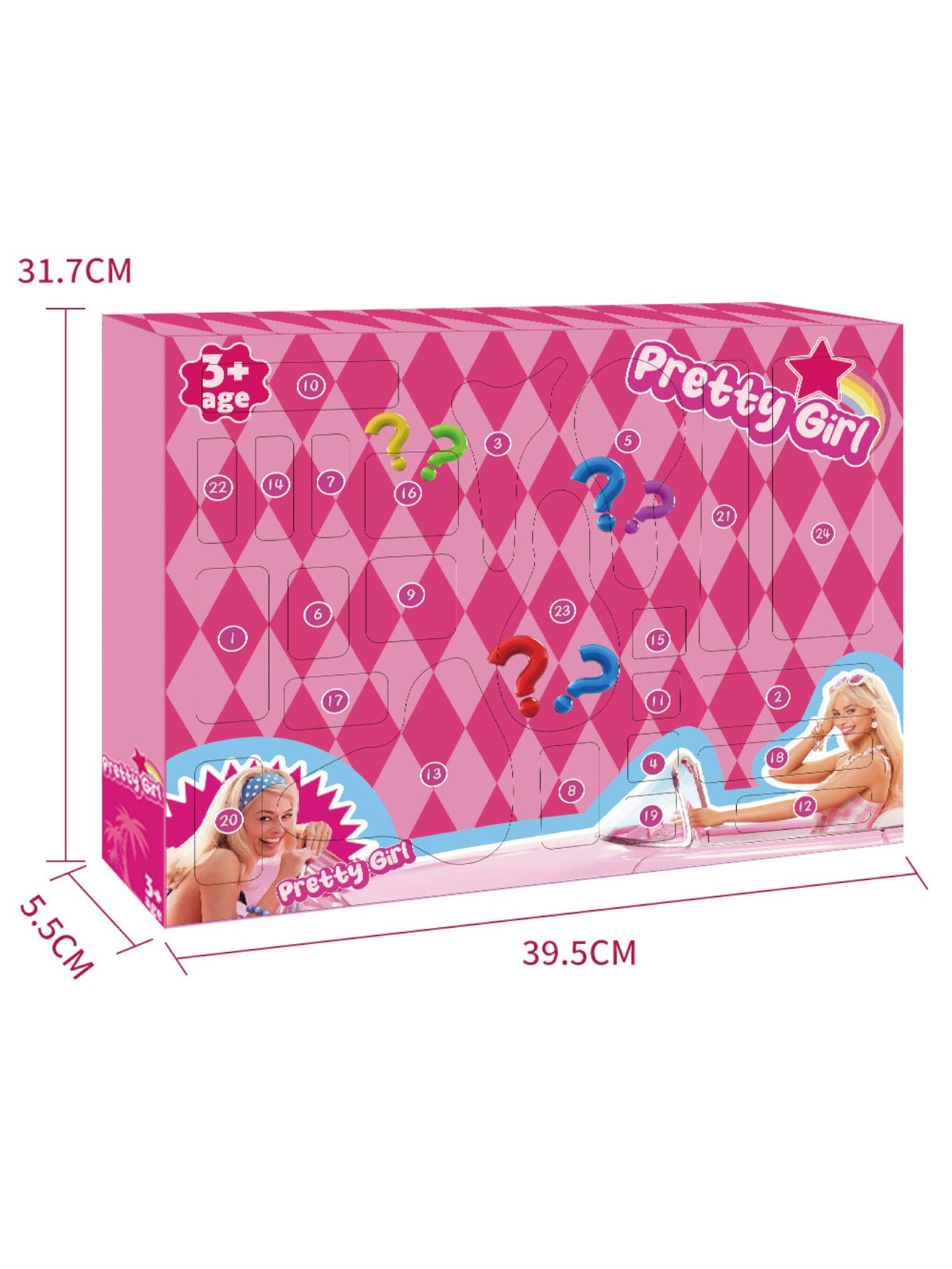 Girl Doll Play House Toy DIY Hand-torn Blind Box Set