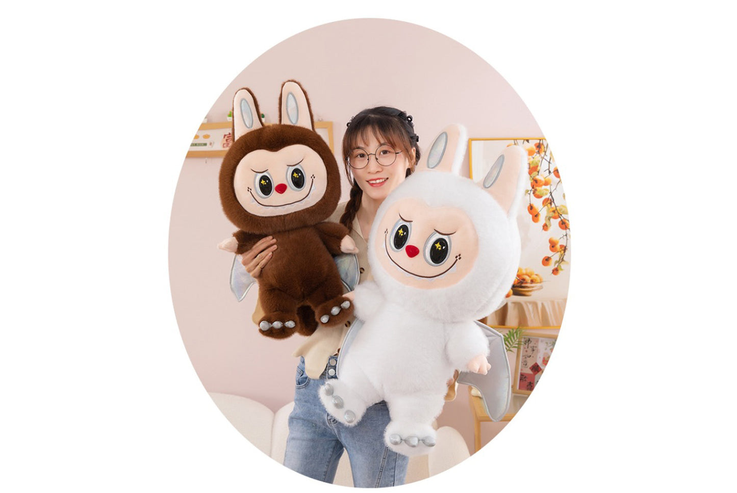 Angel Labubu Plush Toy
