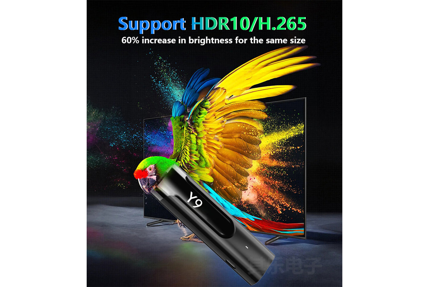 **M98 Y9 Android 12 Internet Set-Top Box 2GB+16GB Mini TV Box**(UK plug)