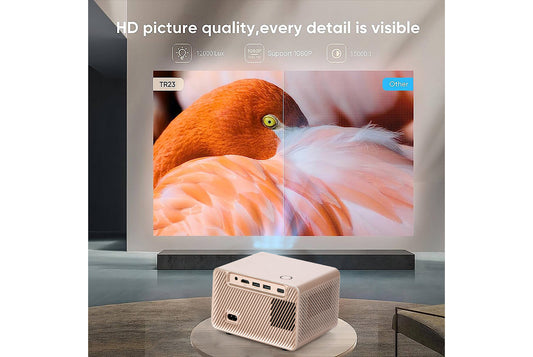 **Q96 E450 Android Projector for Home and Office*(UK plug)