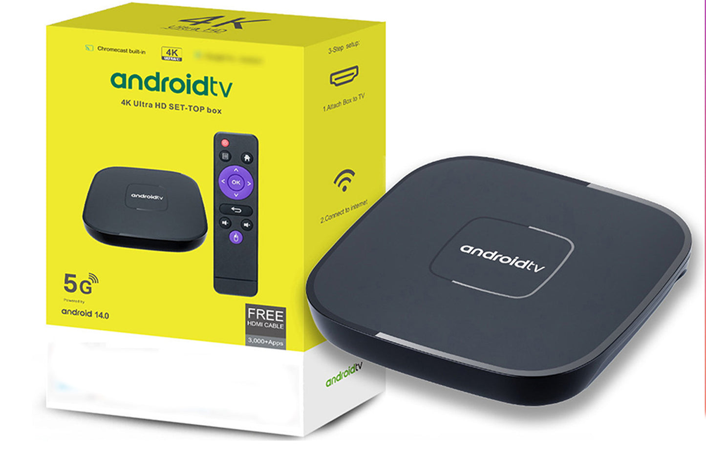 **Q96A1 4K Smart Internet Set-Top Box 8GB+128GB UK Edition**(UK plug)