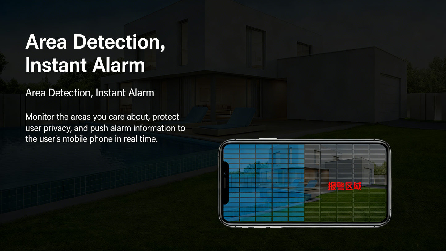 Indoor/Outdoor Home Surveillance Camera with Wireless WIFI