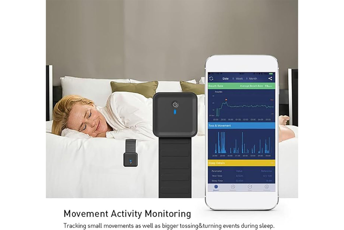 **J-Style Sensorless Smart Sleep Monitor**