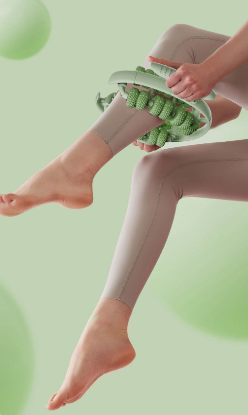 # 26-Roll Adjustable Circular Leg Massager