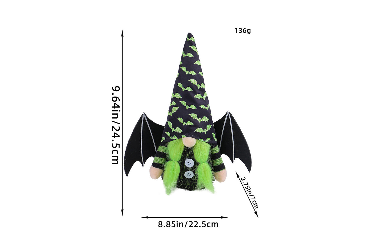 Halloween Bat Wing Doll | Men's/Women's Available