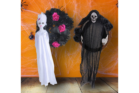 Halloween White Ghost Door Hanger | Horror Party Garland