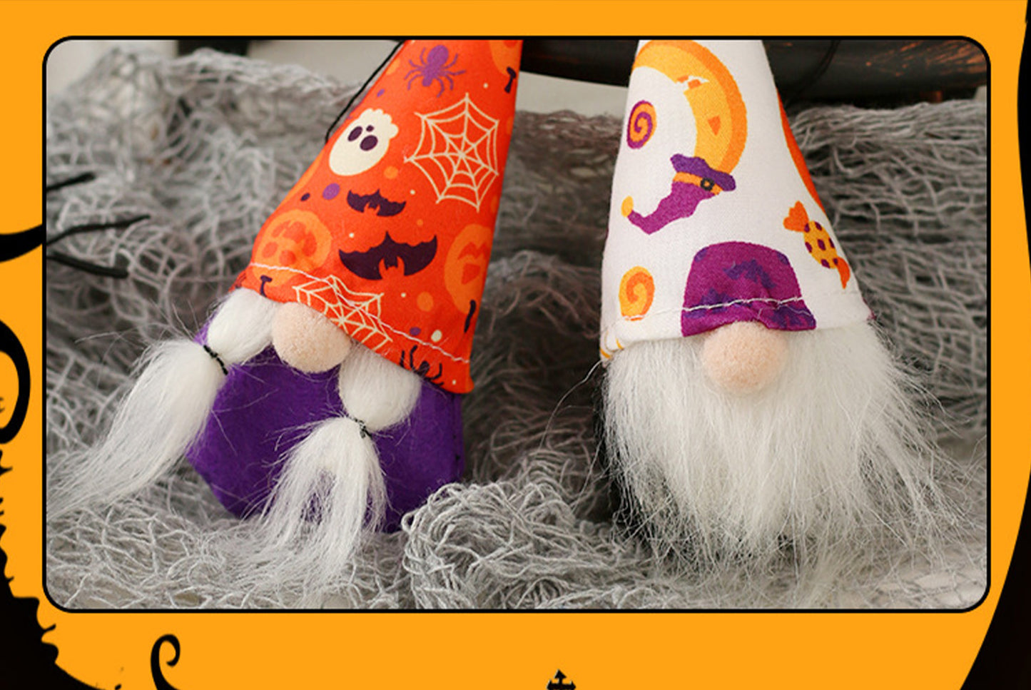 Halloween Decorations Mini Faceless Old Man Doll Pendant**