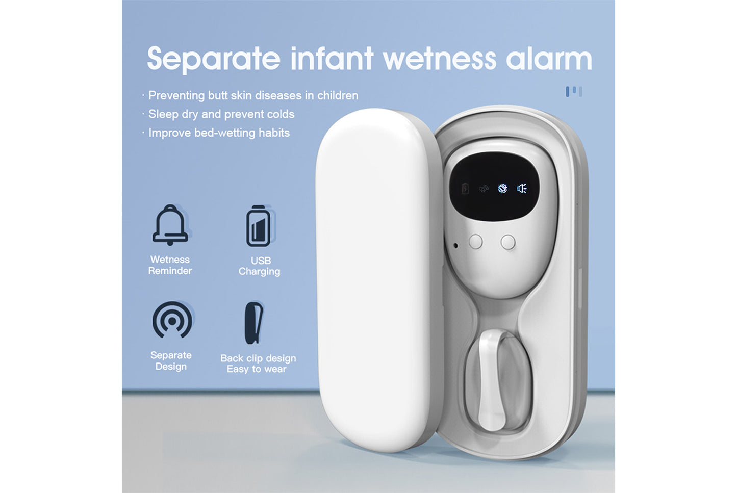 TXQ-2 Wireless Wetness and Enuresis Alarm