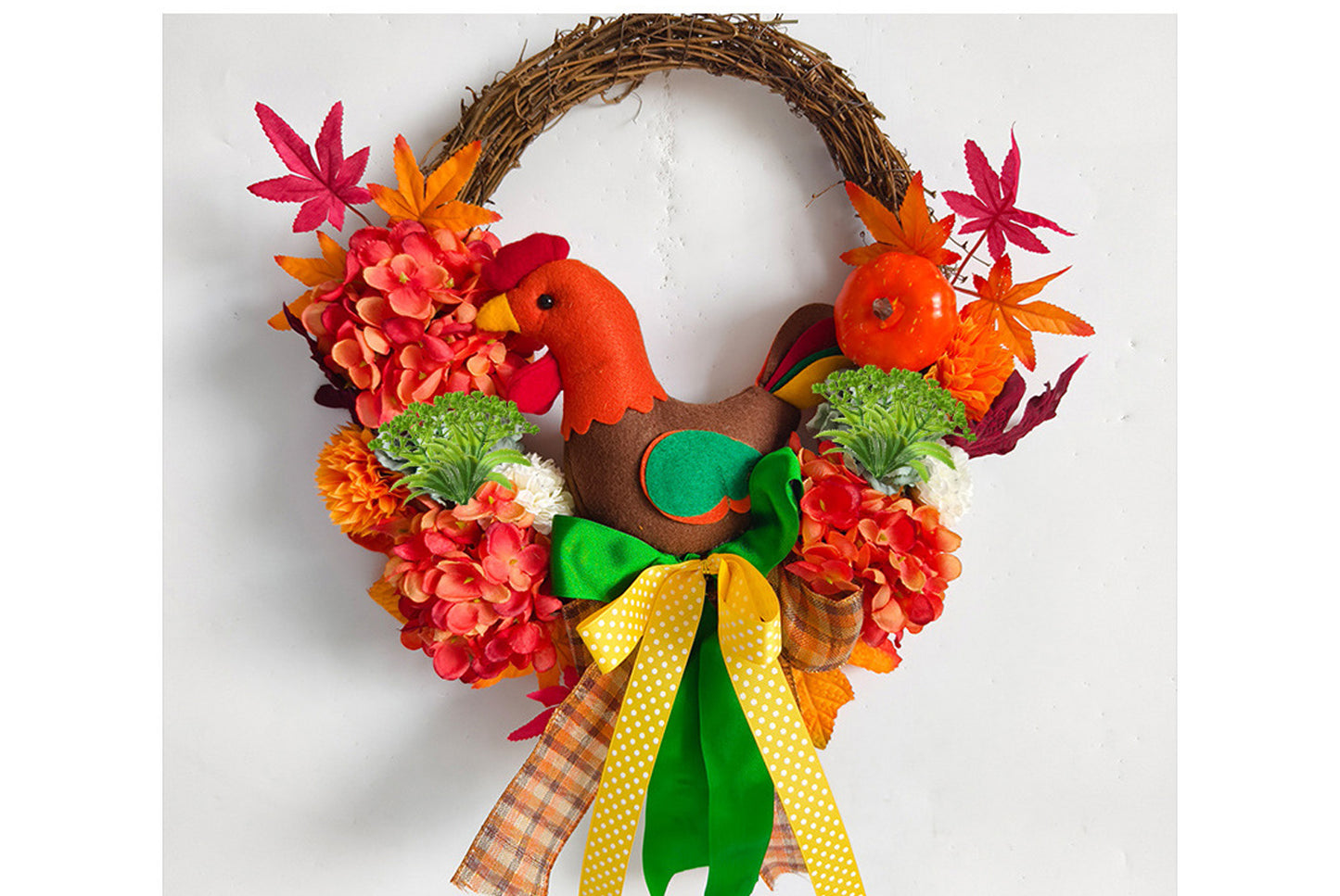 Chicken Figure Wreath