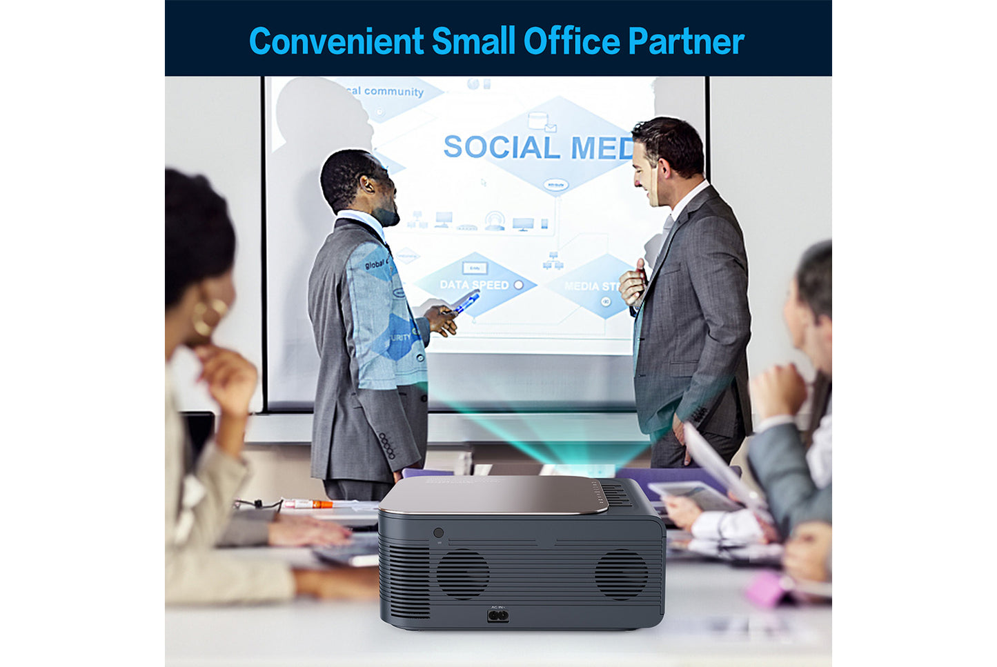 **M8 Smart Projector LCD Android 8K Home Projector**(UK plug)