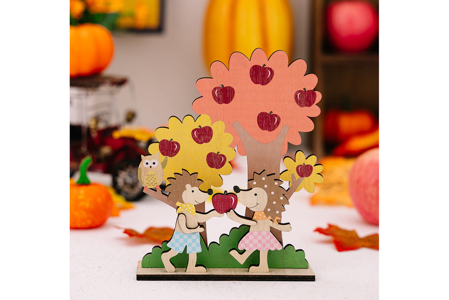 Harvest Season Wooden Decorative Ornaments