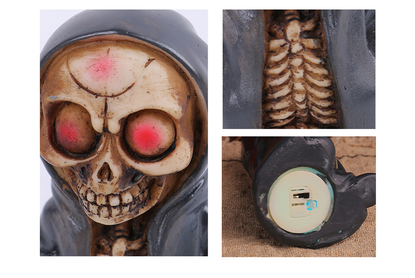 Halloween Standing Skeleton Figure