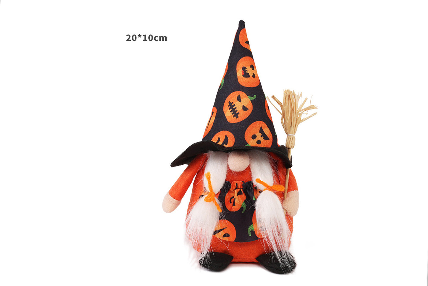 **Halloween Faceless Old Man Witch Doll**