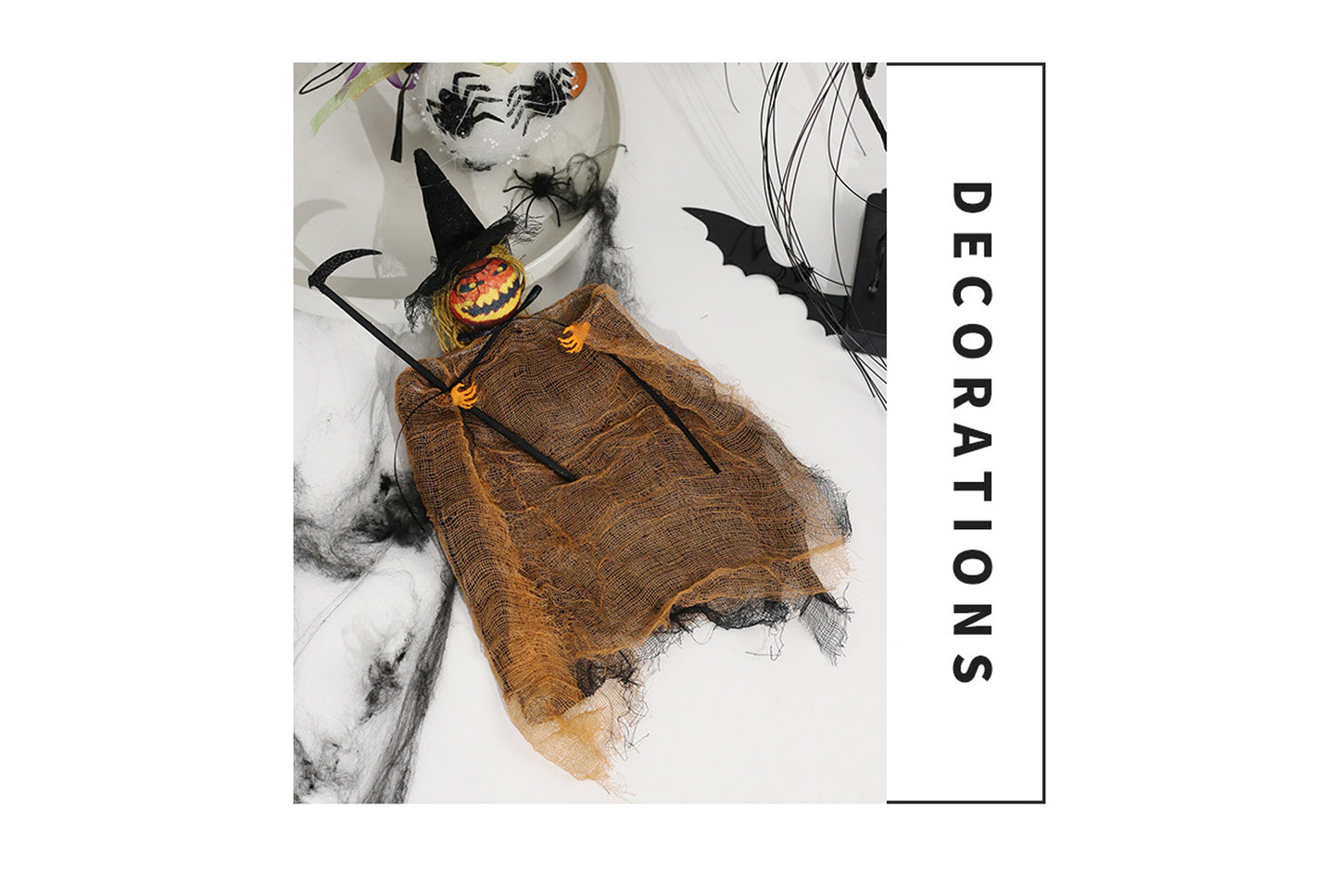 **Halloween Scary Pumpkin Doll Pendant - A Must-Haunted Party Decoration**