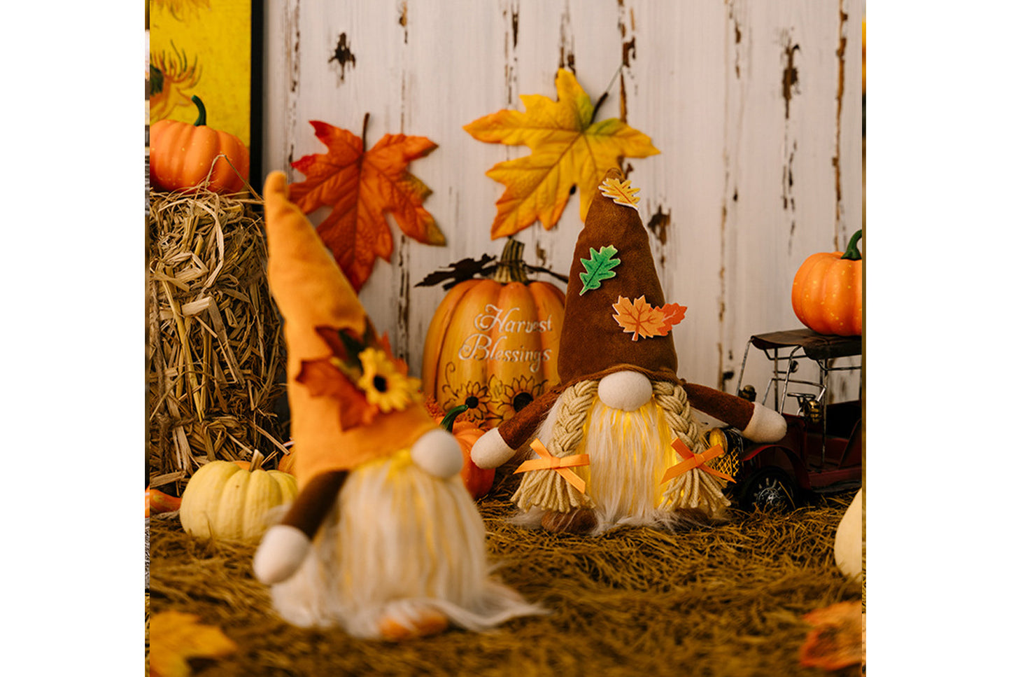 *Thanksgiving Decorative Gnome Figurine