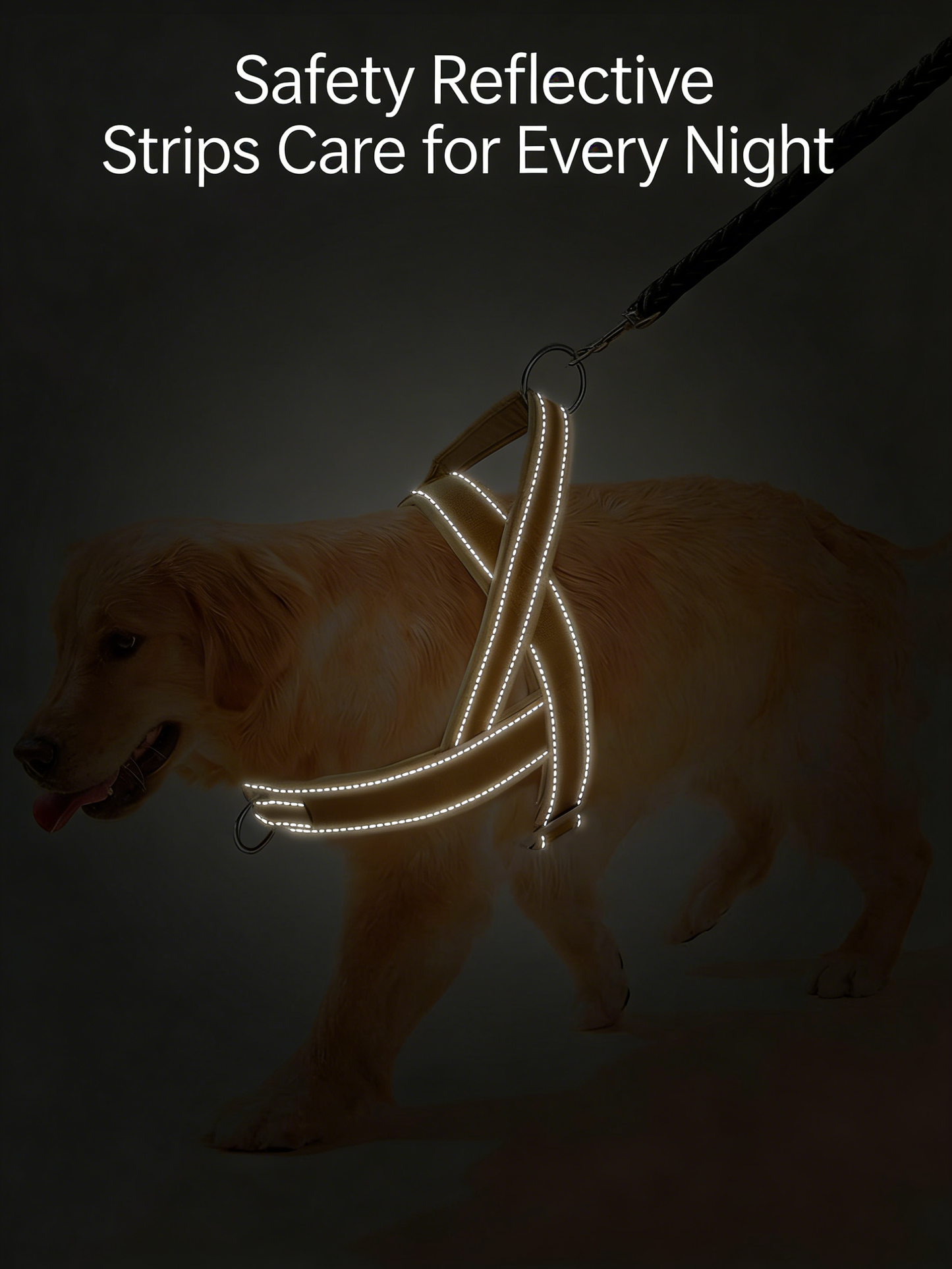 **Upgraded Tactical Dog Harness (Explosion-Proof Dog Collar)**