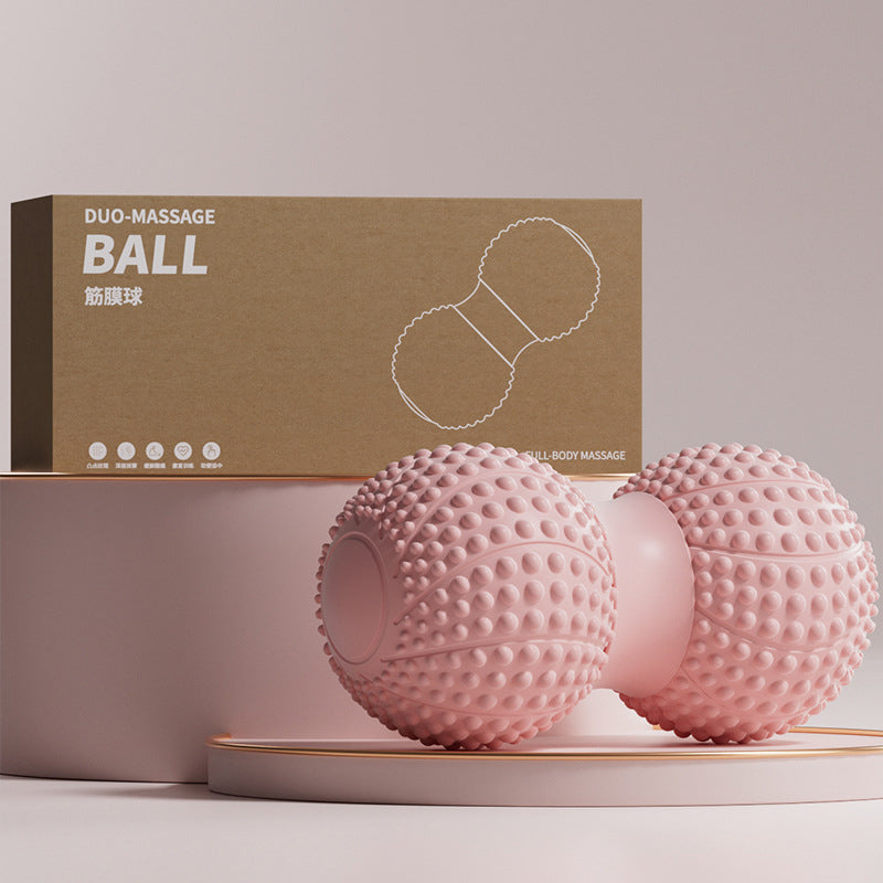 Fascia relaxation double ball massager