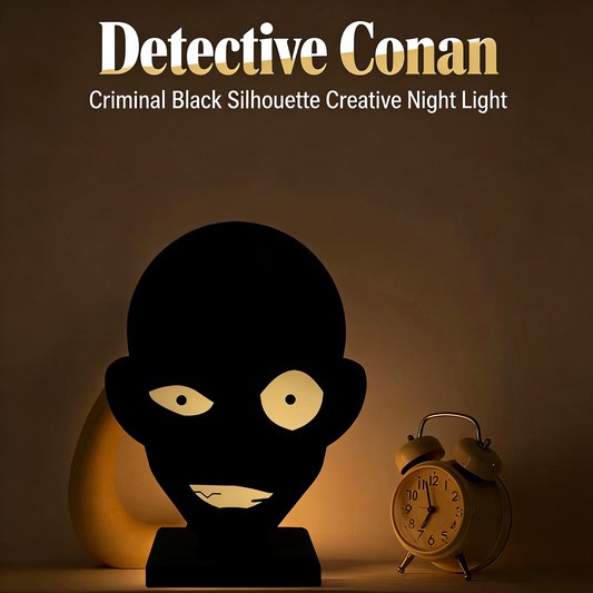 Creative Man in Black Bedside Atmosphere Table Lamp