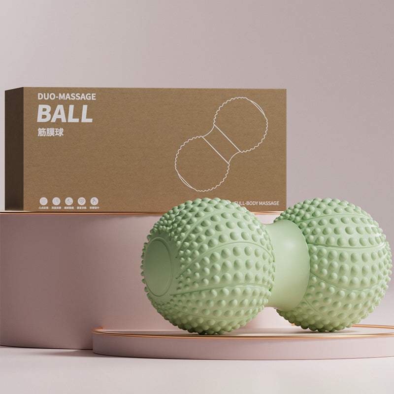 Fascia relaxation double ball massager