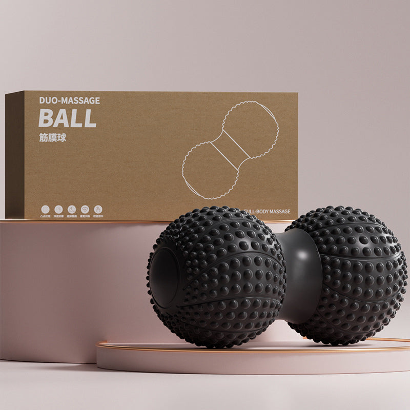 Fascia relaxation double ball massager