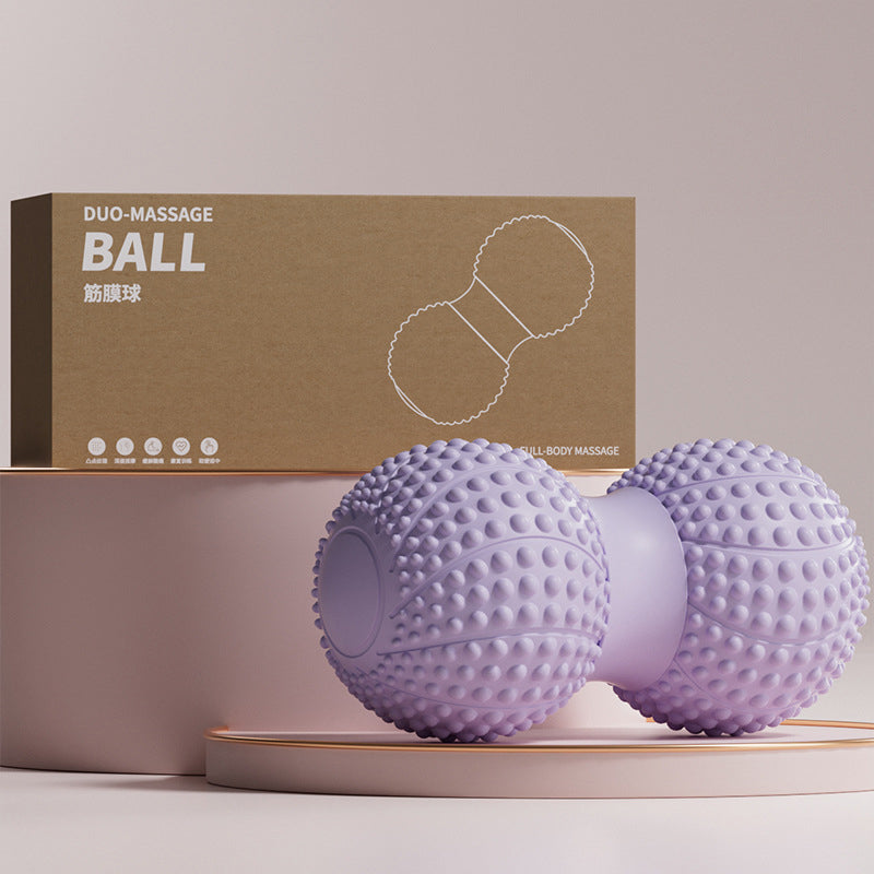 Fascia relaxation double ball massager