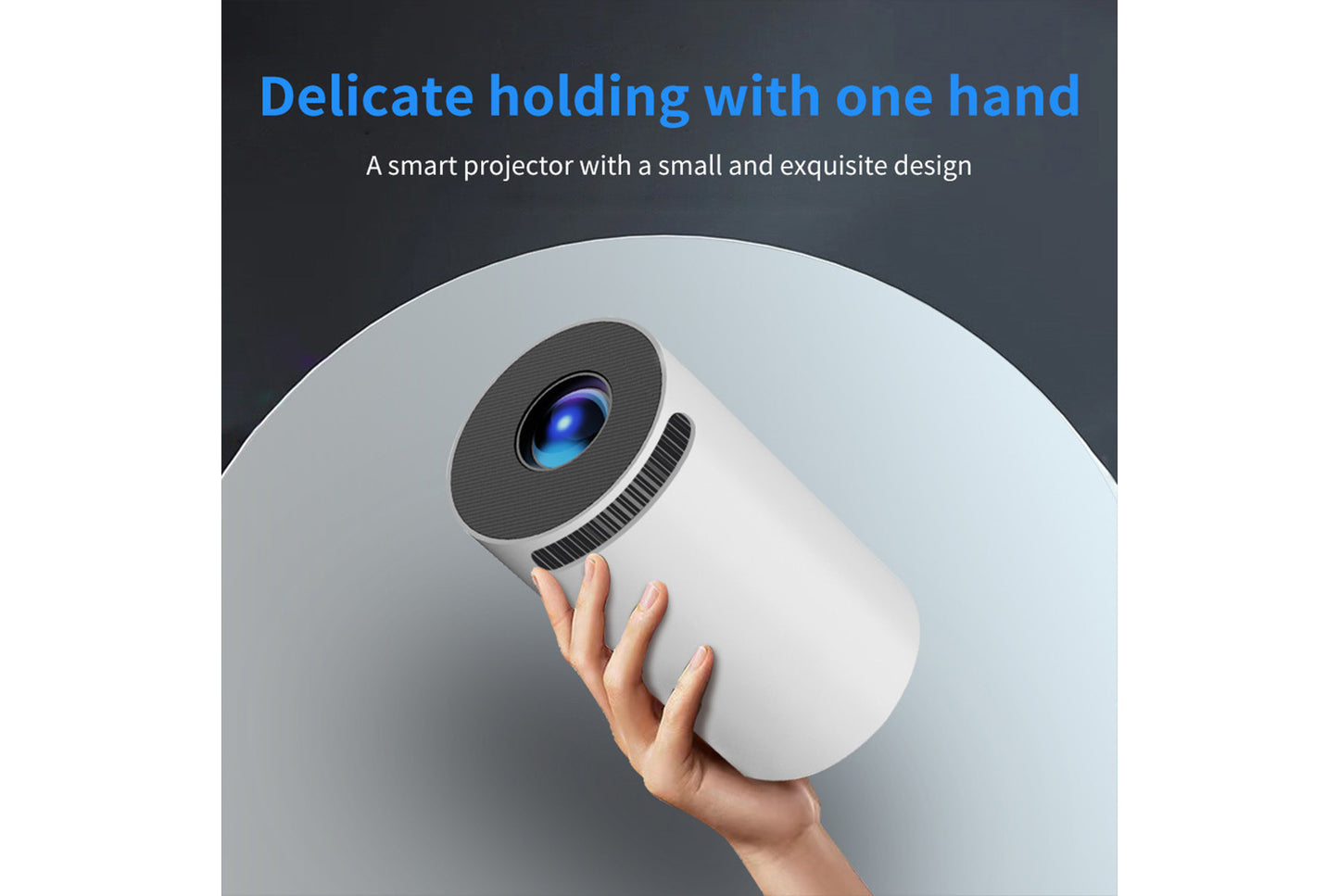 **JY530 Portable HD Projector (2+8GB Version)**(UK plug)