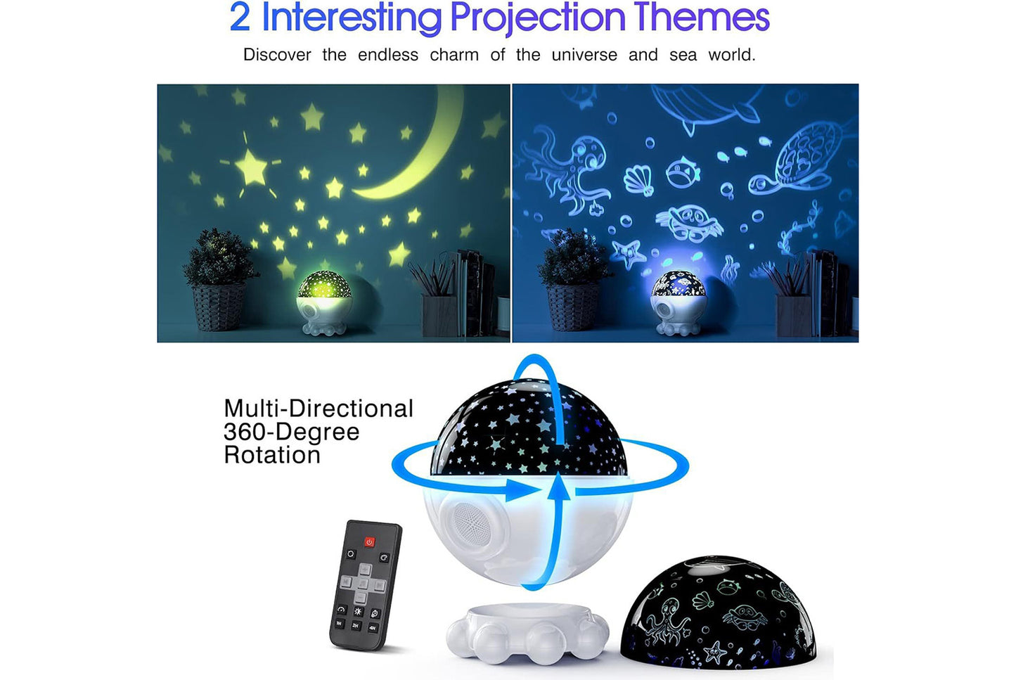 Octopus Starry Sky Lamp