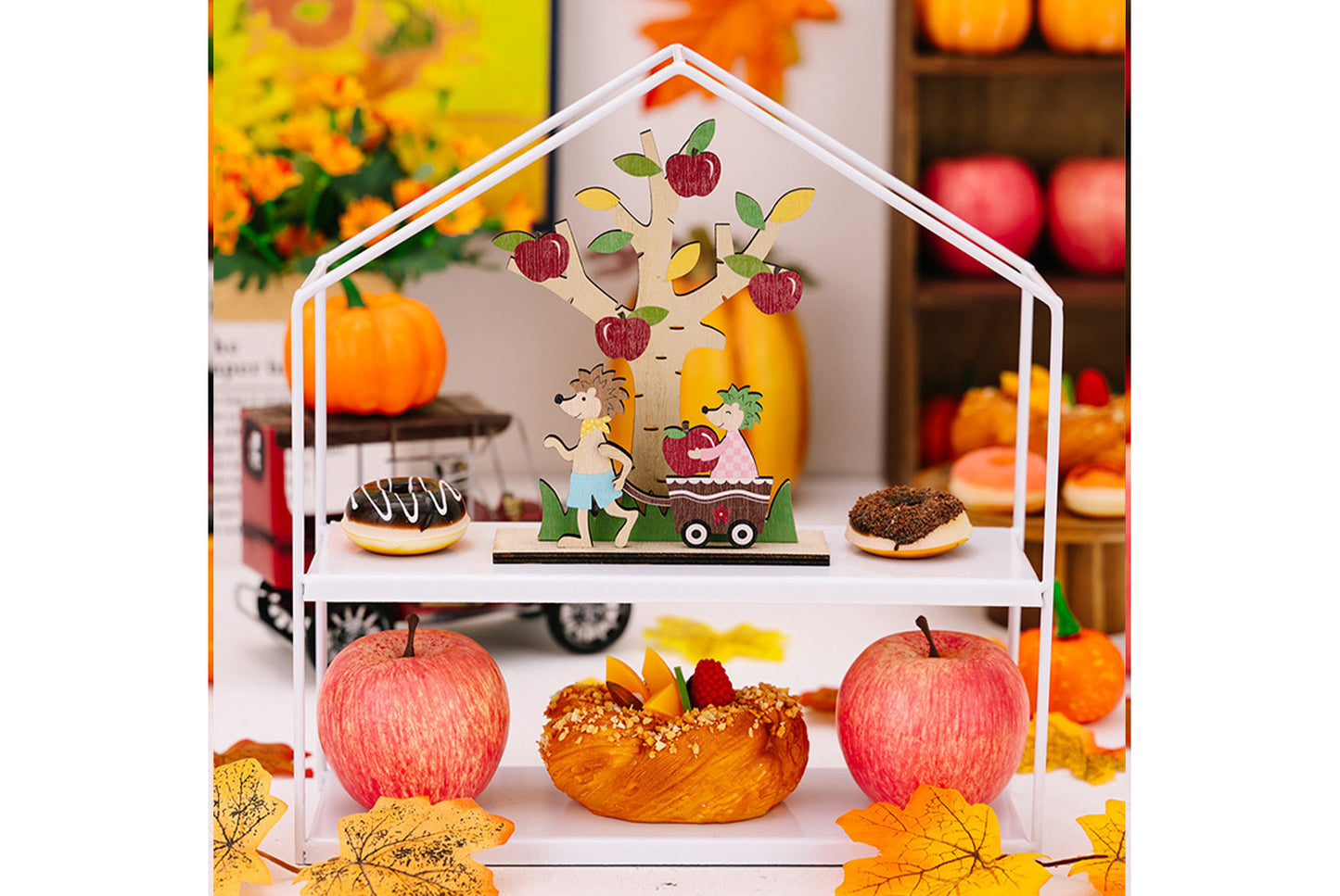 Harvest Season Wooden Decorative Ornaments