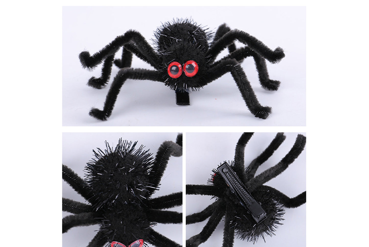 **Halloween Spider Hair Clips - Halloween Party Decorations for Kids and Adults**