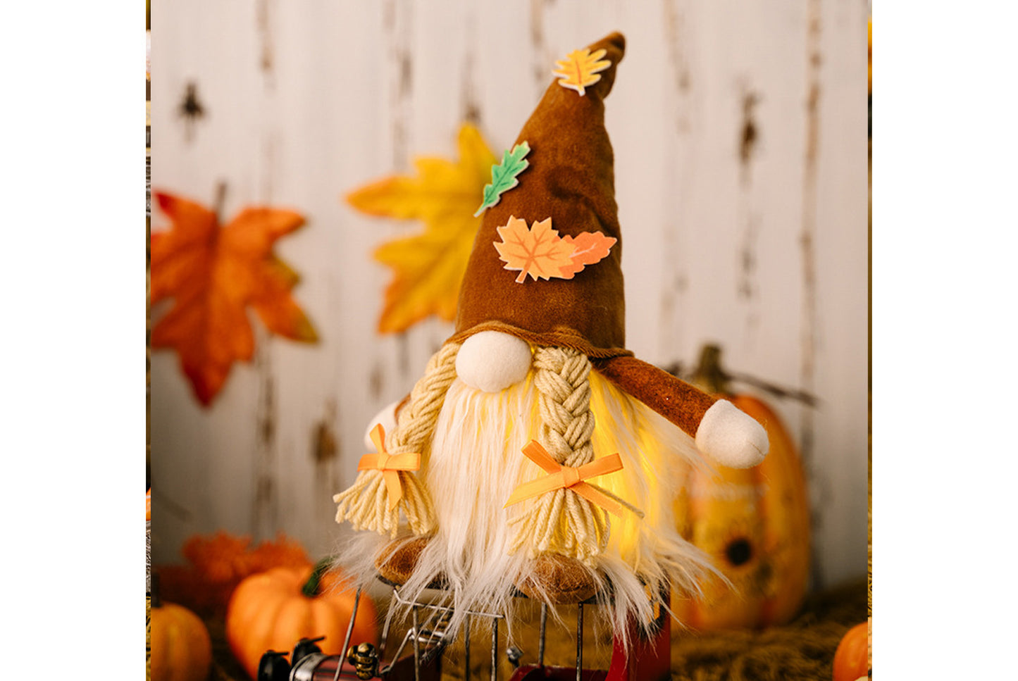 *Thanksgiving Decorative Gnome Figurine