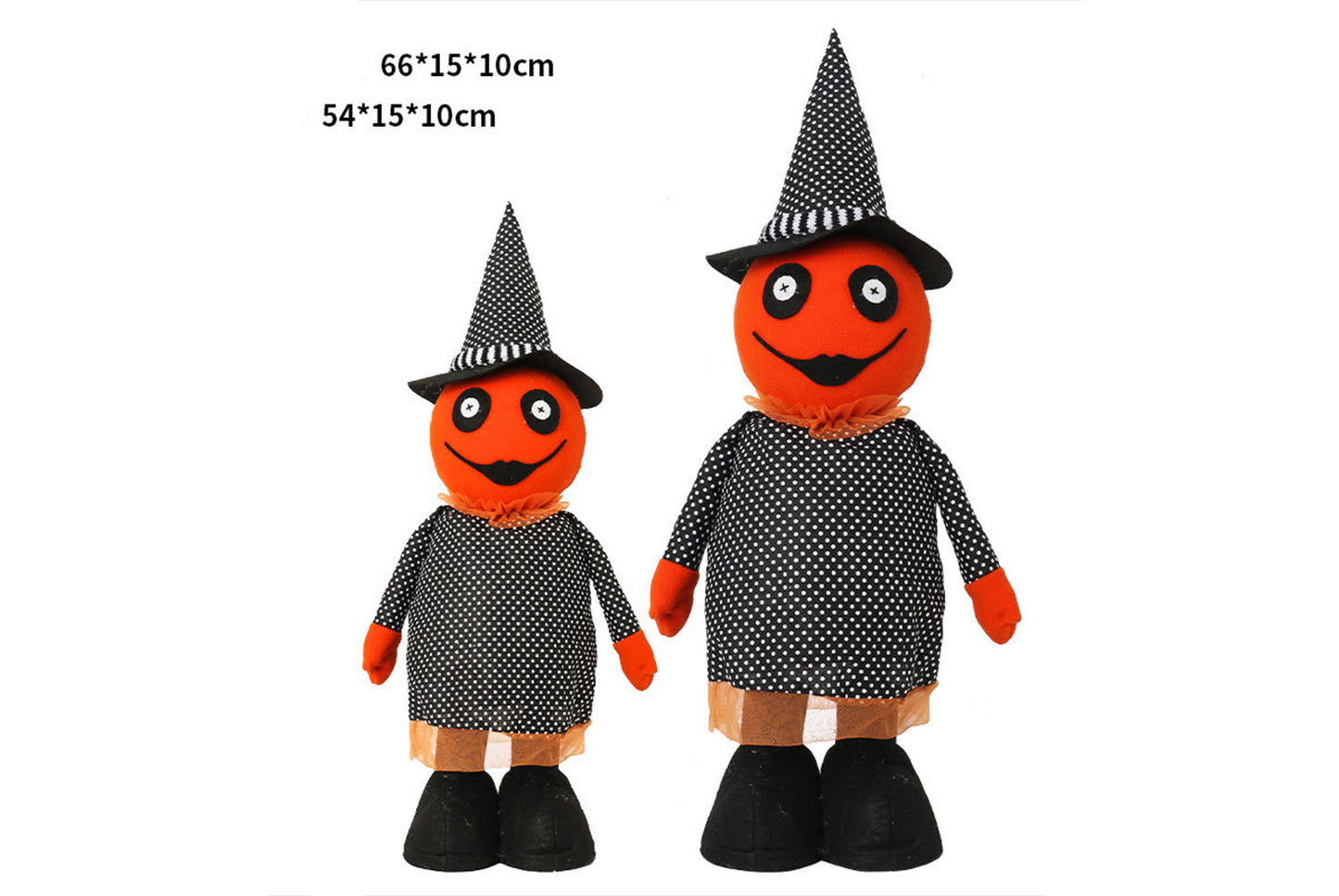 **Halloween Cute Pumpkin Boy with Retractable Legs**