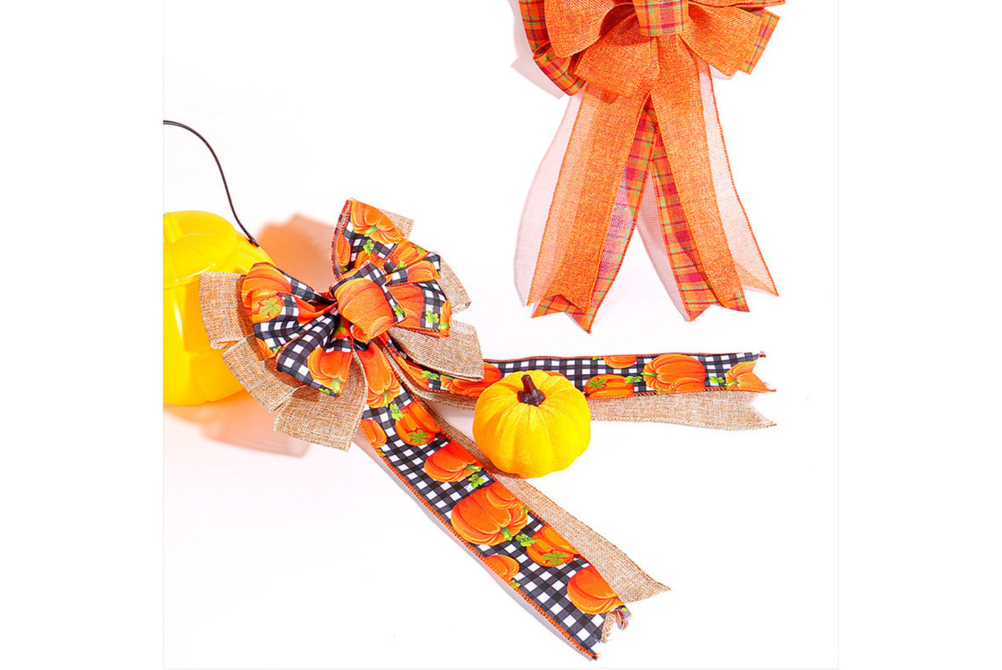 Thanksgiving Pumpkin Bow Party Supplies